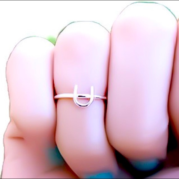 925 Sterling Silver “I ❤︎ U” Midi Knuckle Toe Stacking Stackable Set of 3 Rings - Picture 4 of 8